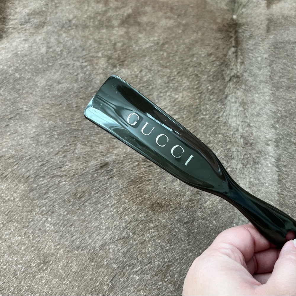Gucci Gold Embossed Shoe Horn